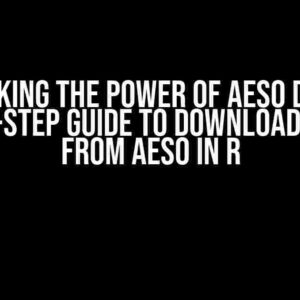 Unlocking the Power of AESO Data: A Step-by-Step Guide to Downloading Data from AESO in R